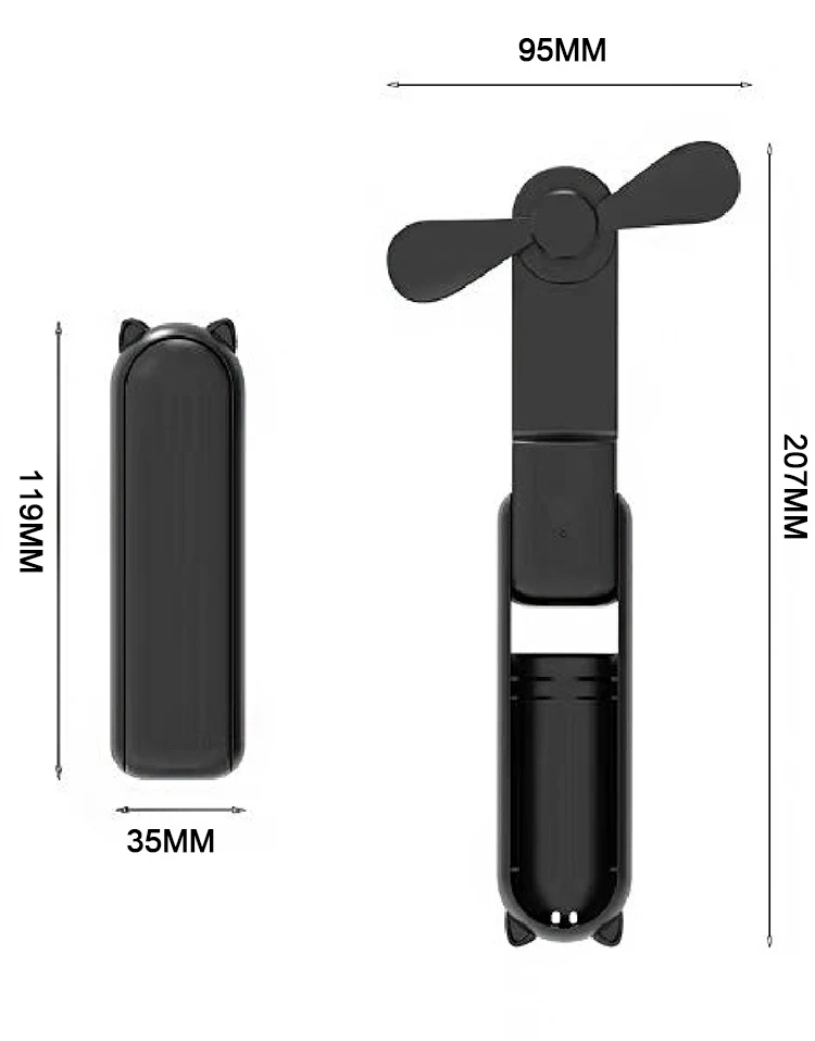 Portable Hand Held Mini Fan