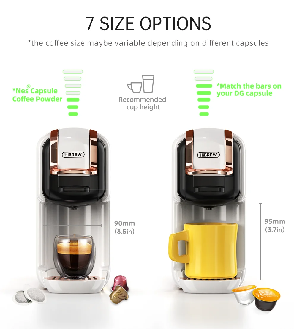 Hibrew Multiple Capsule Coffee Machine