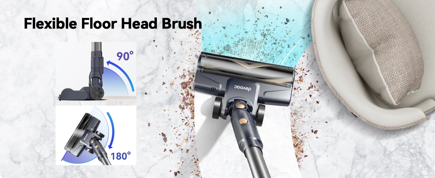 Powerful 6 in1 Lightweight Handheld Vacuum Cleaner