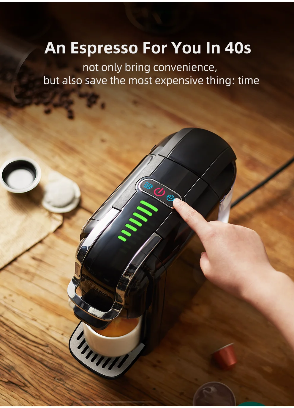Hibrew Multiple Capsule Coffee Machine