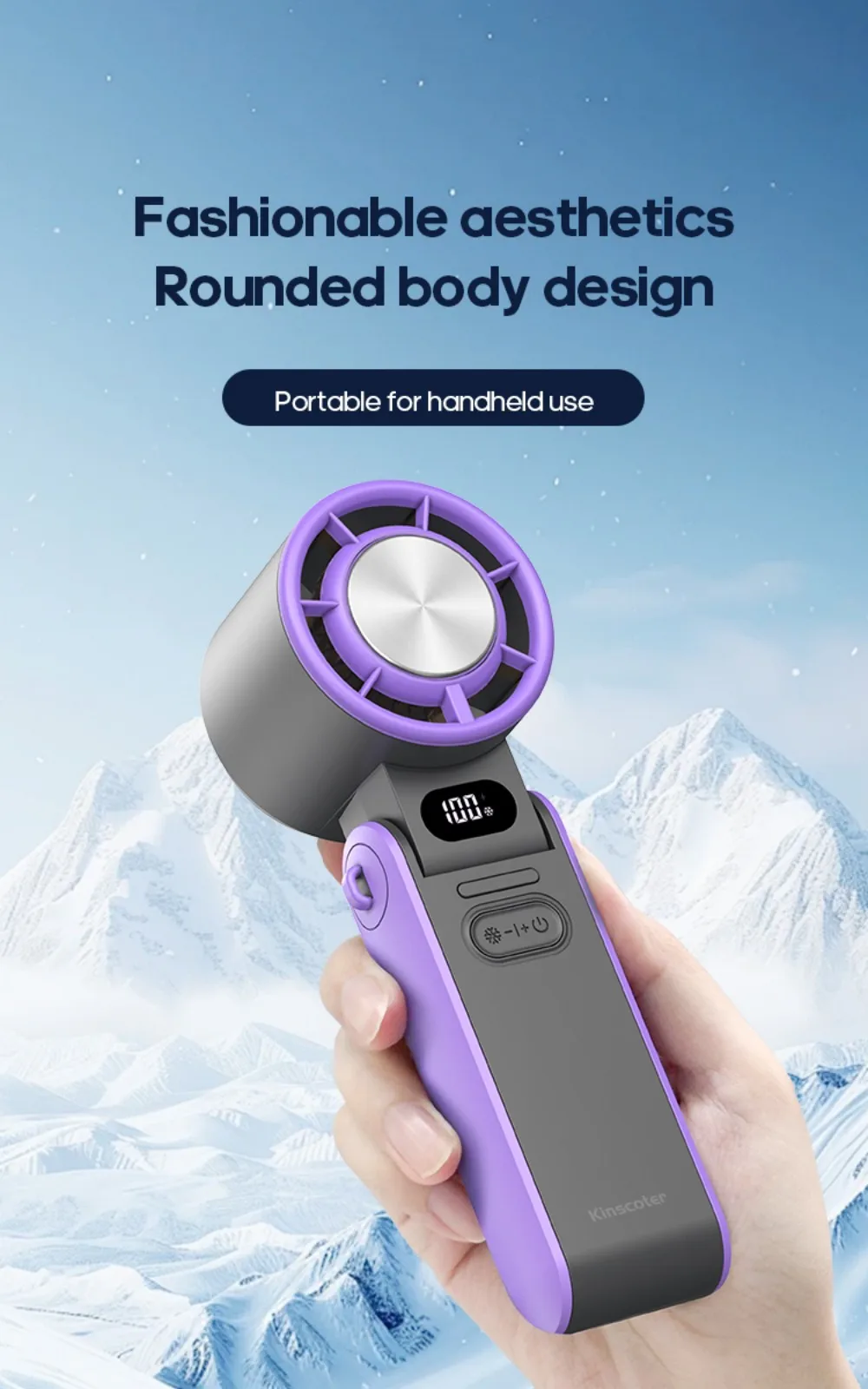 Mini Handheld Turbo Cooling Fan
