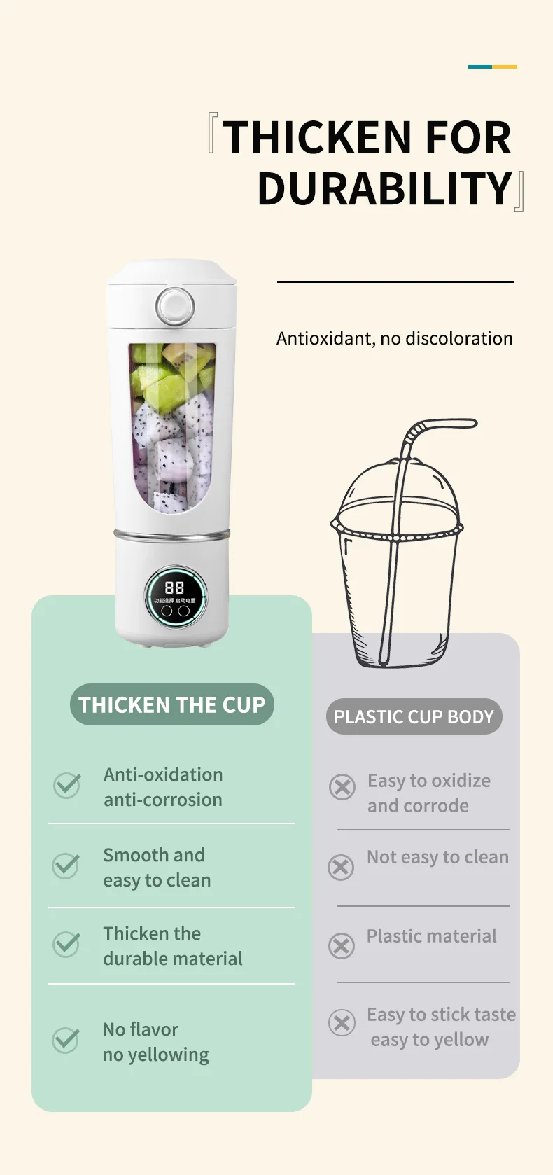 New Portable blender Juicer