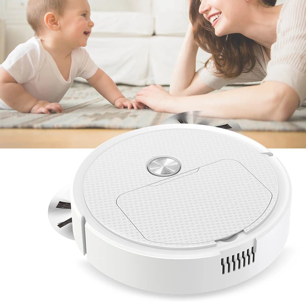 3 In 1 Smart Sweeping Robot  Mini Vacuum Cleaner
