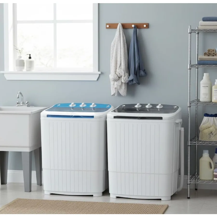 Portable Washing Machine with 18 lbs Capacity for Home and Apartment