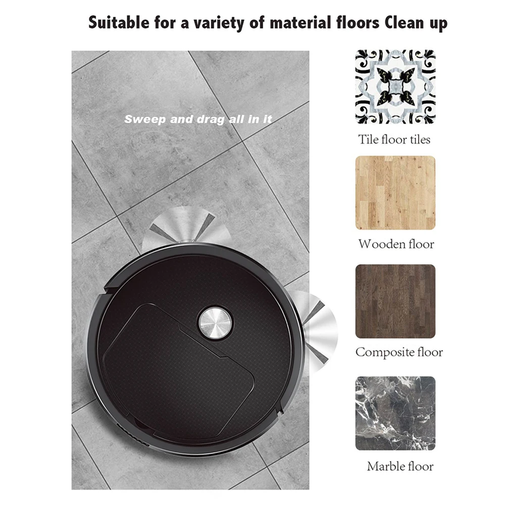 3 In 1 Smart Sweeping Robot  Mini Vacuum Cleaner