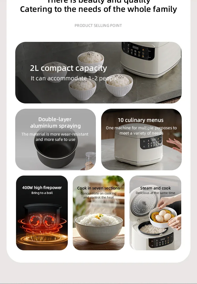 MultiCooker Electric Rice Cooker
