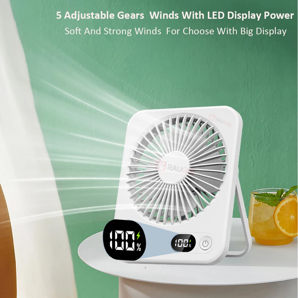 Mini  Foldable Desk Table Fan