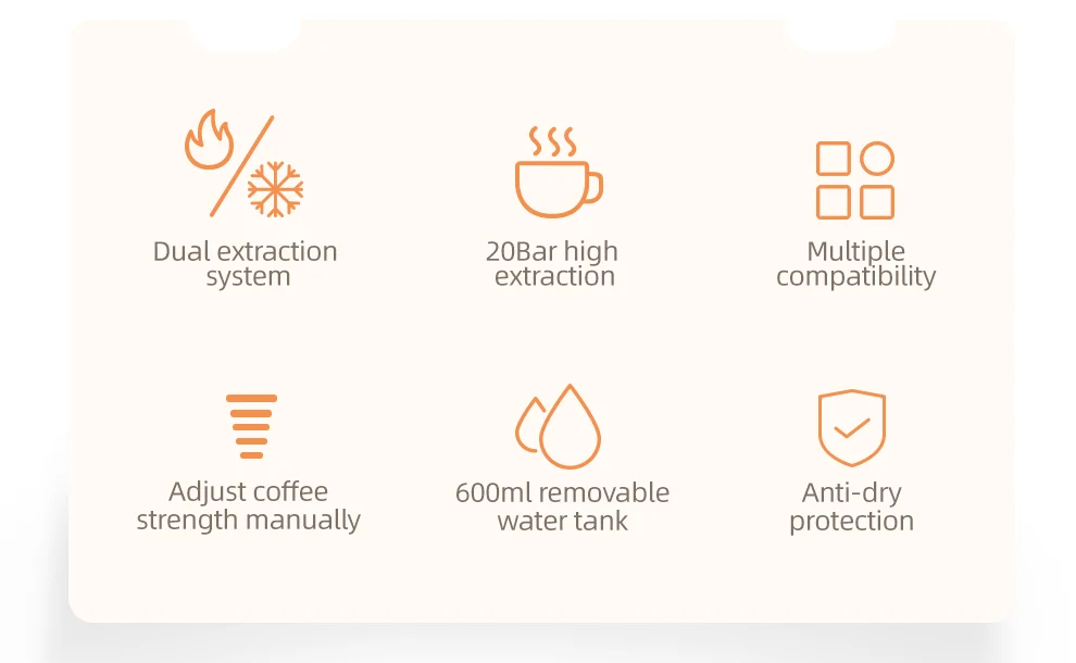 Hibrew Multiple Capsule Coffee Machine