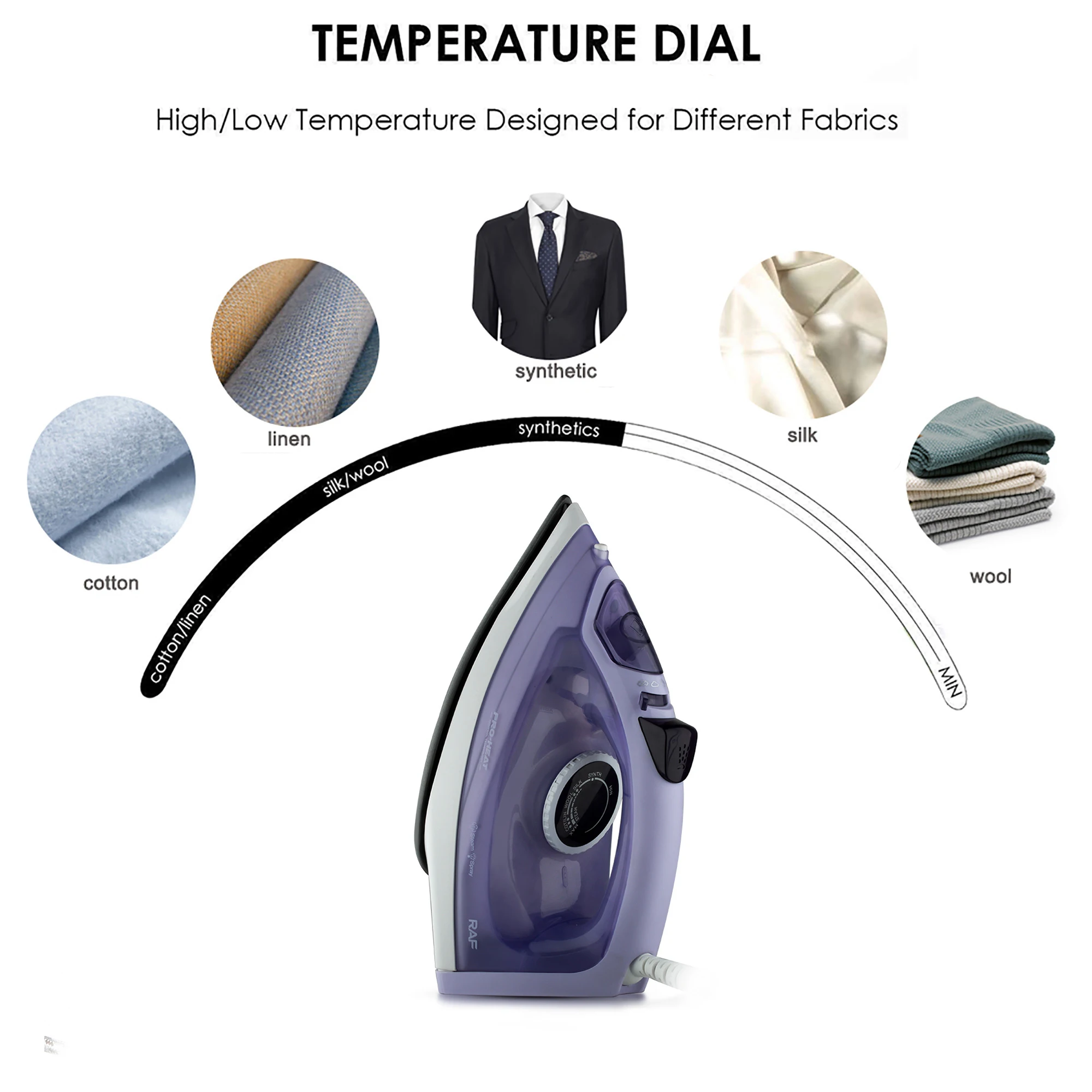 Electric Iron Portable Mini Garment Steamer Steam