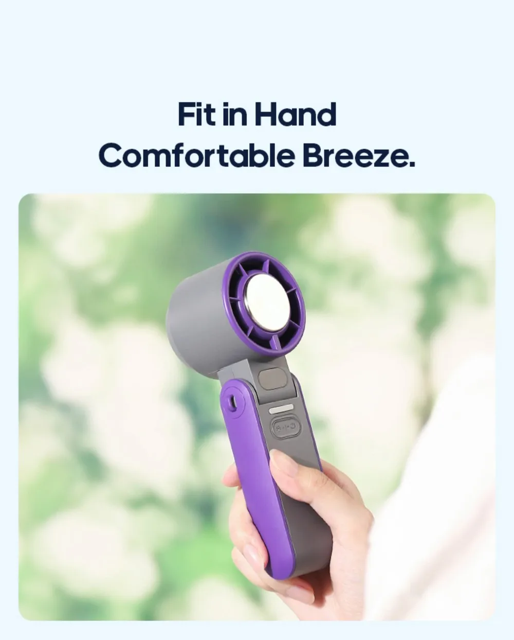 Mini Handheld Turbo Cooling Fan